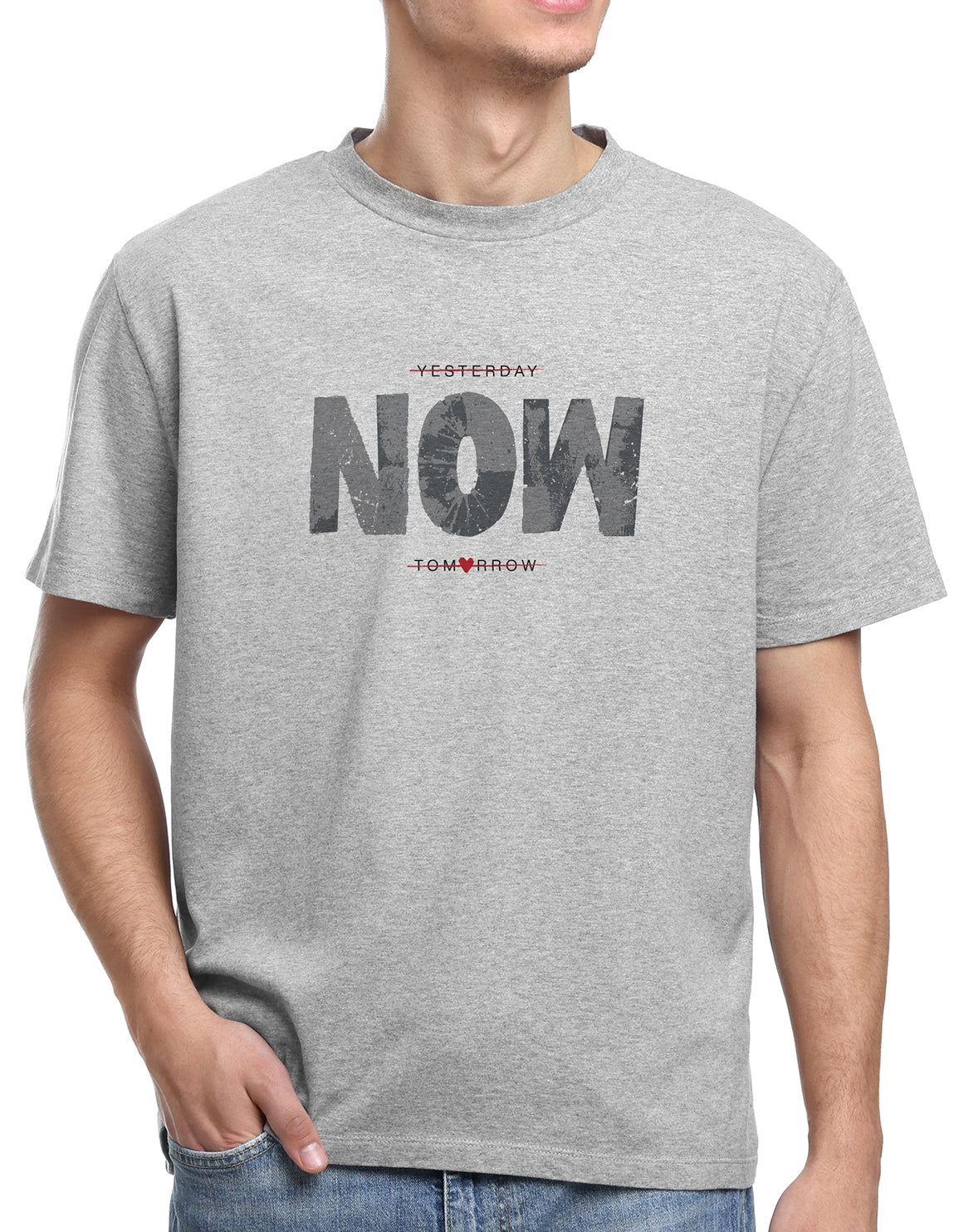 Now - Short Sleeved Adult T-shirt