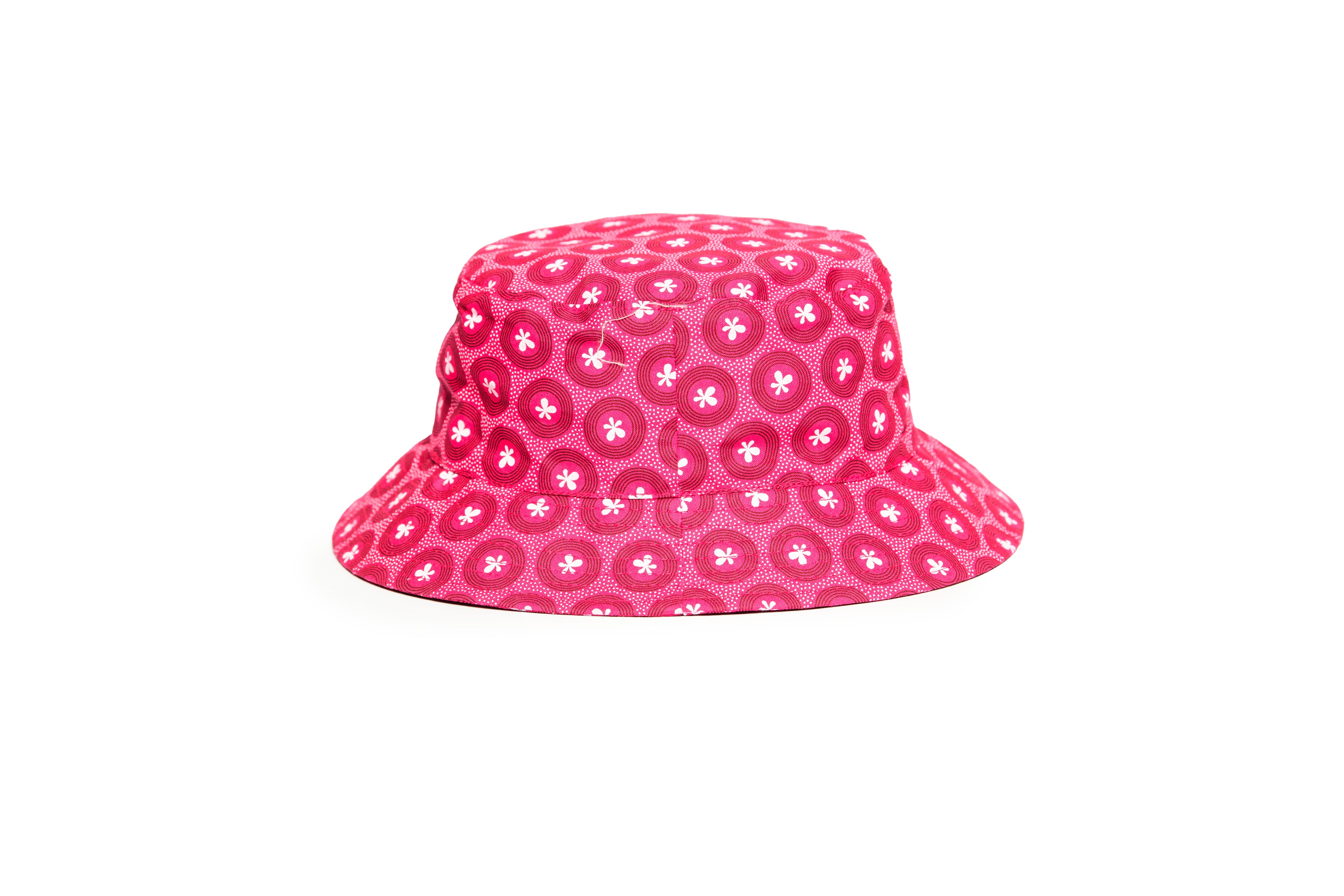 Adults Unisex Bucket Hat in Shweshwe Fabric