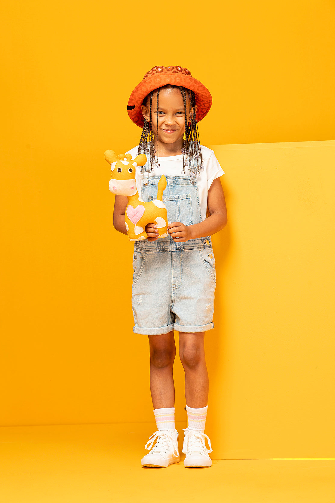 Kiddies Bucket Hat in Shweshwe Fabric