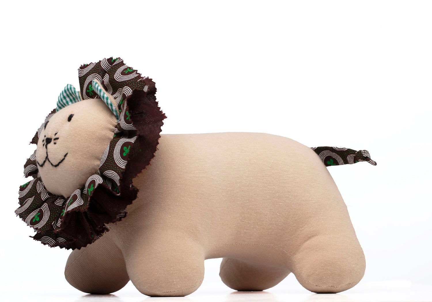 Shweshwe Animal Toys Lion Side