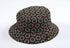 Adults Shweshwe Bucket Hat Brown