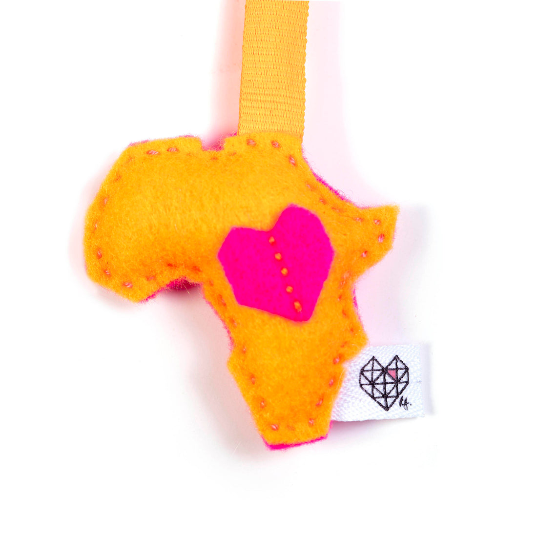 Felt Bookmark Africa