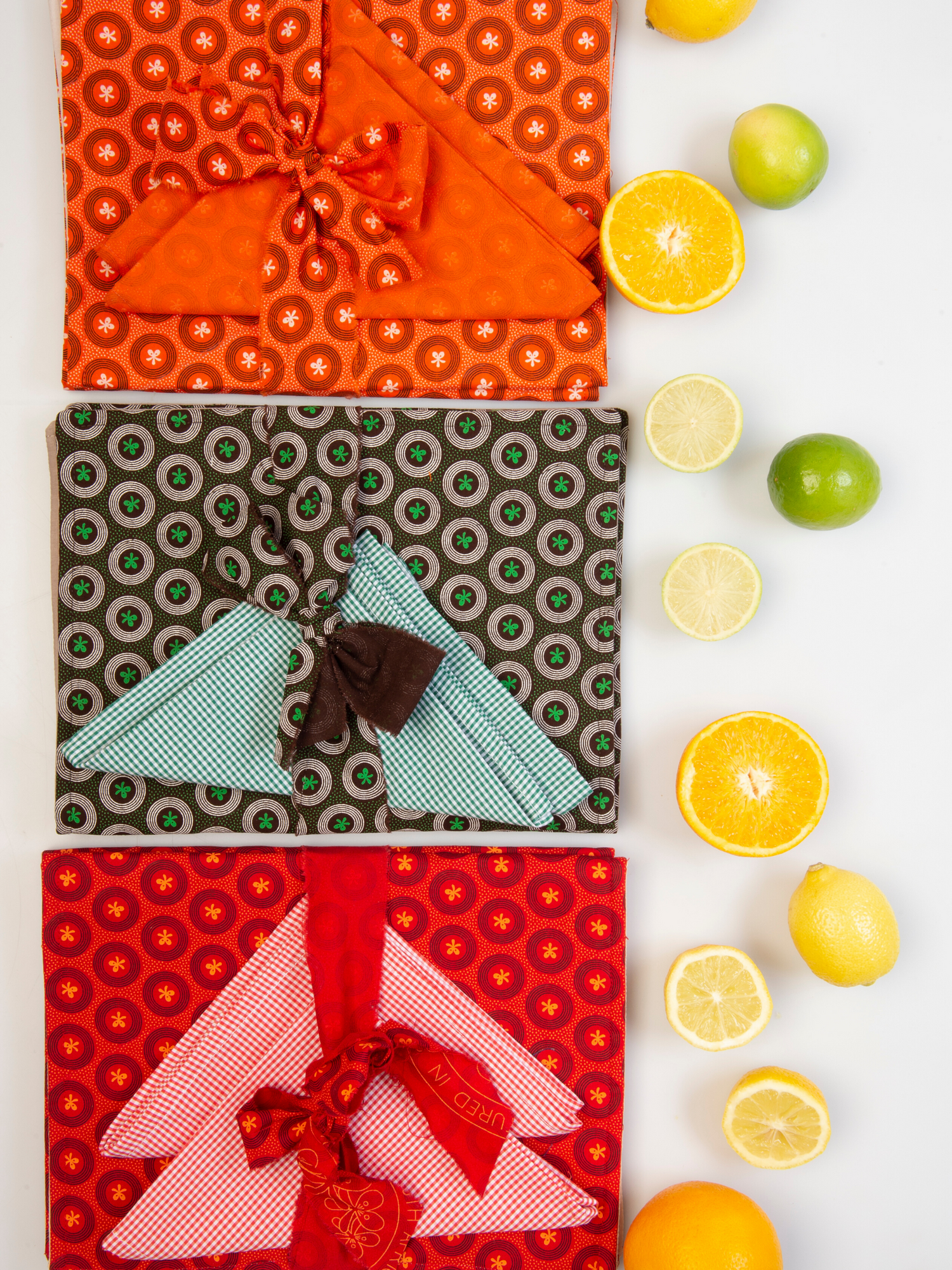 Shweshwe Placemats and Serviettes Group