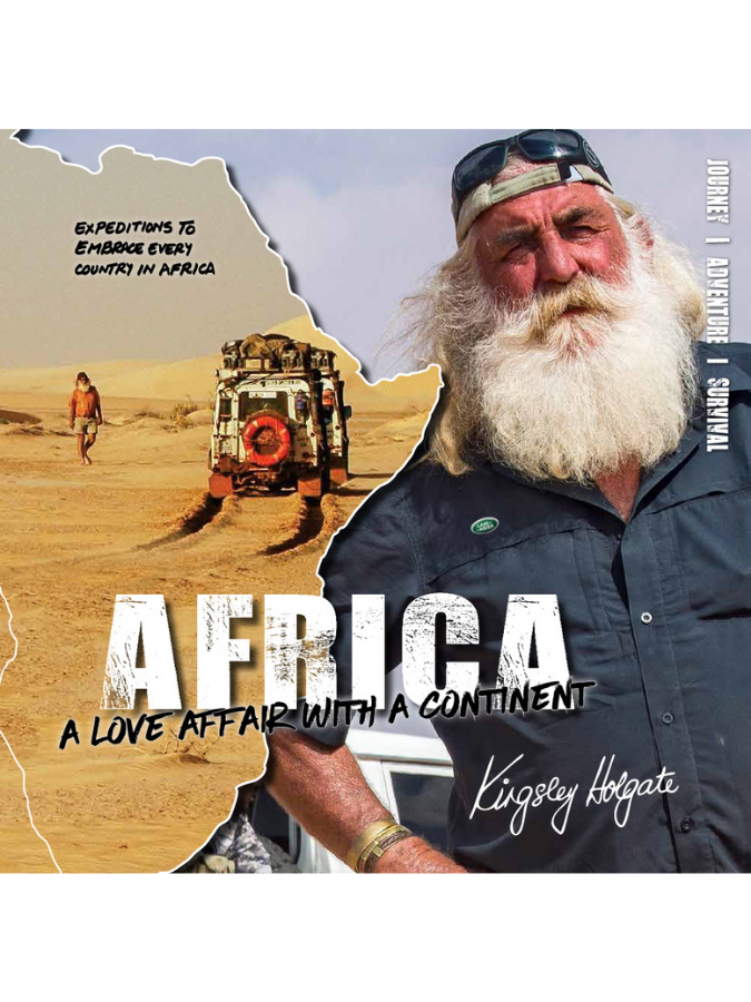 “A Love Affair with A Continent” by Kingsley Holgate Cover