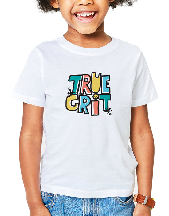 Kiddies True Grit T-shirt White