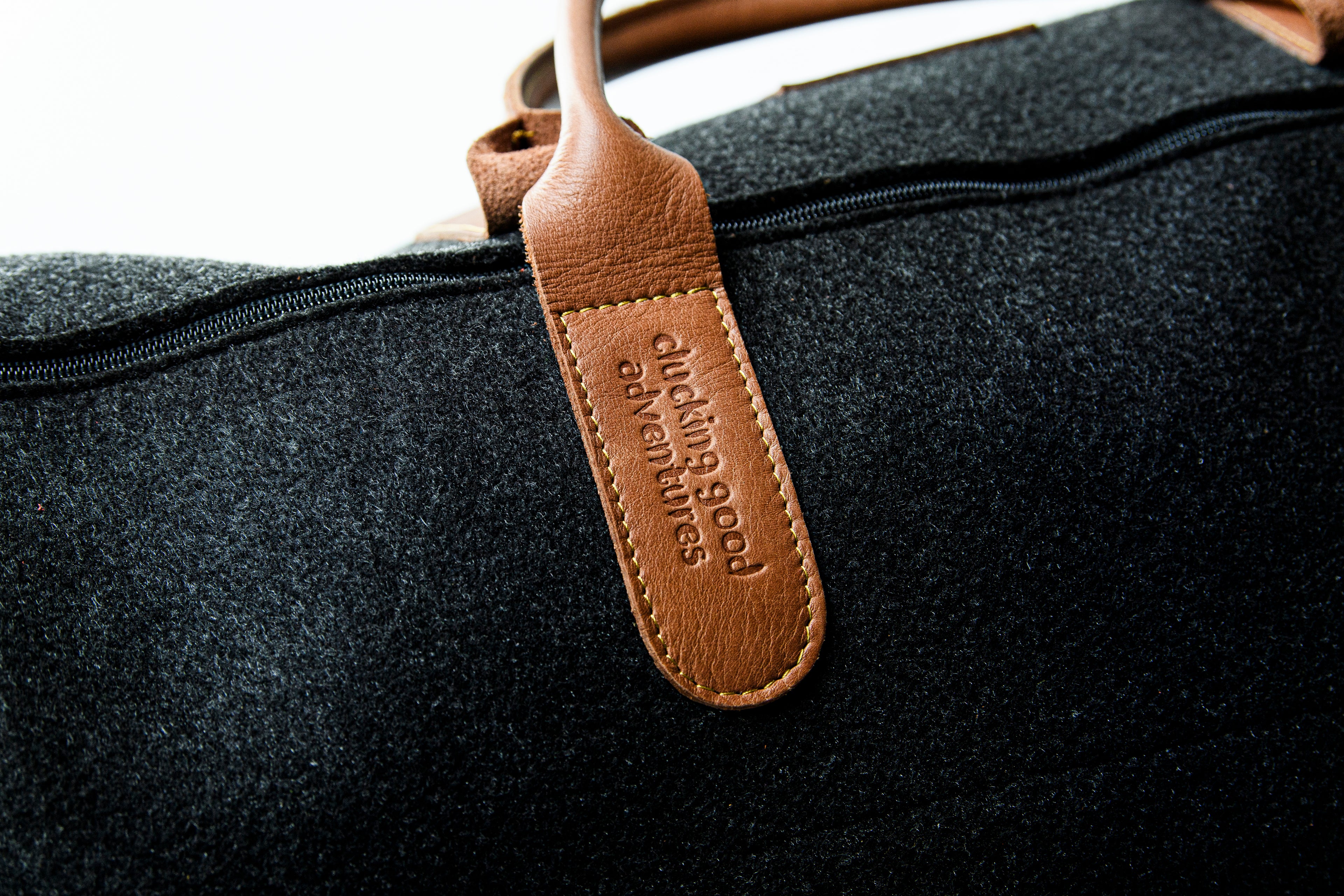 Felt Duffel Bag