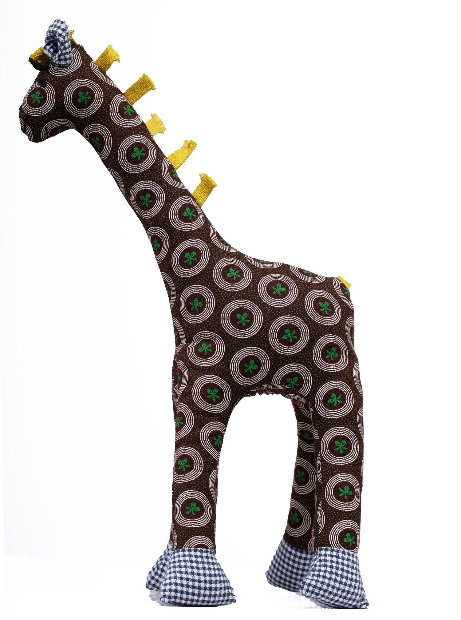 Shweshwe Animal Toys Giraffe Side