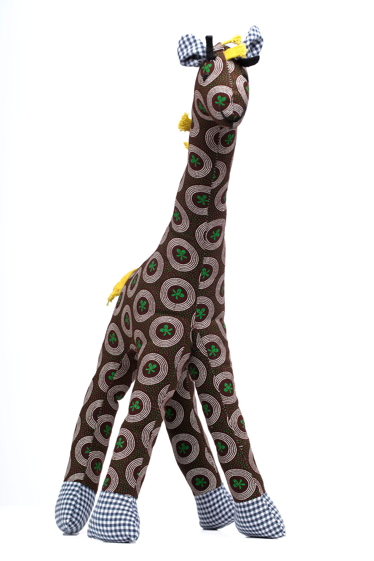 Shweshwe Animal Toys Giraffe Front