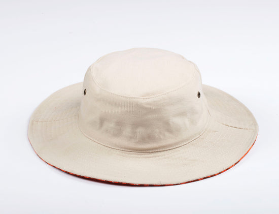 Adults Shweshwe Bush Hat Top