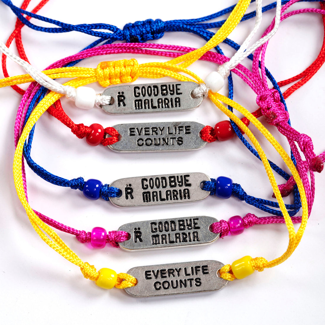 Goodbye Malaria Relate Cord Bracelet Group