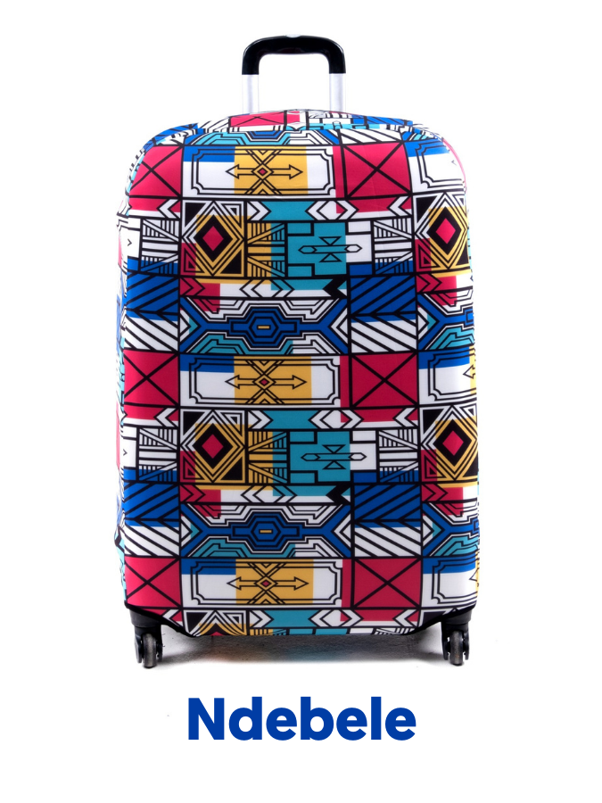 Suitcase Slipcover Ndebele Single