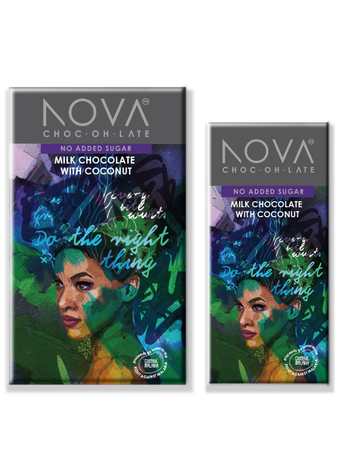 NOVA Milk Chocolate with Coconut