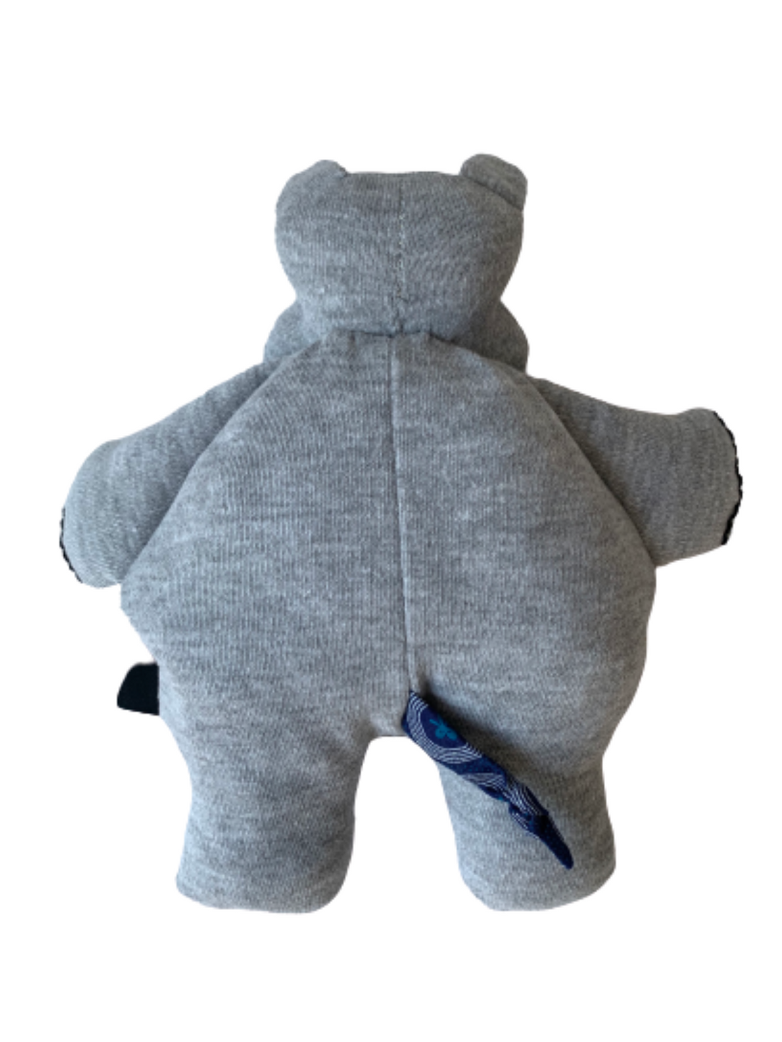 Animal Snuggles Shweshwe Hippo Back